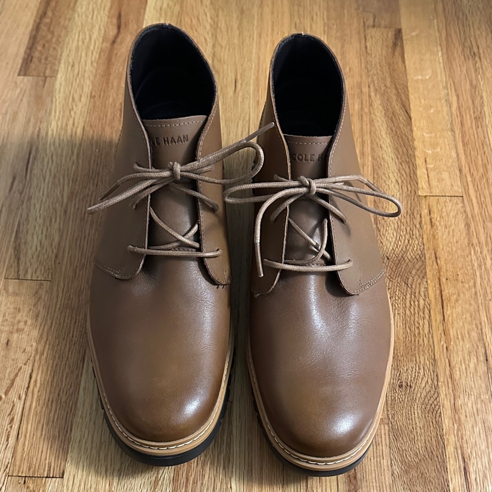 Cole Haan Men's Tan Chukka Boots